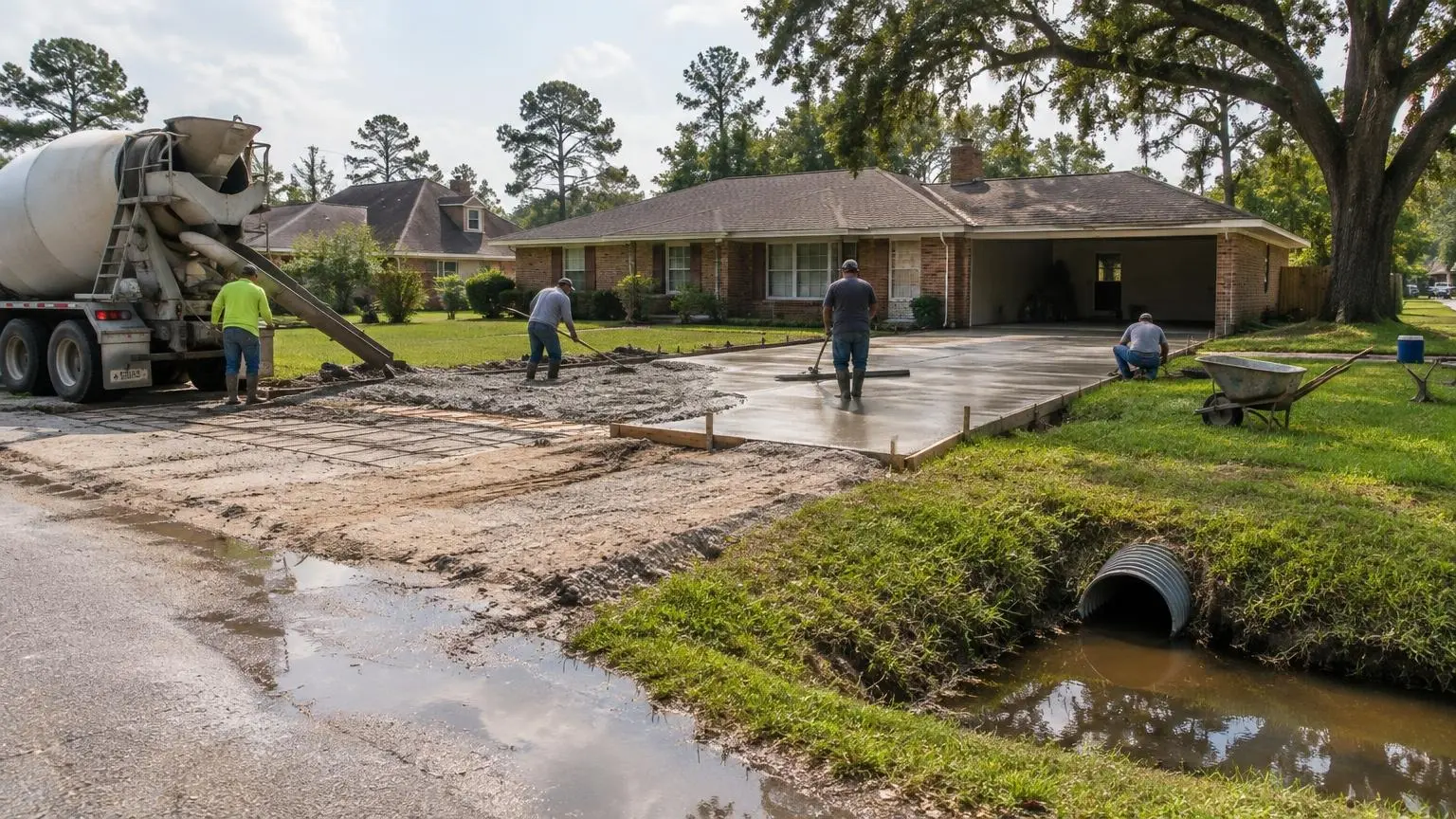 Concrete Contractors in Beaumont, TX