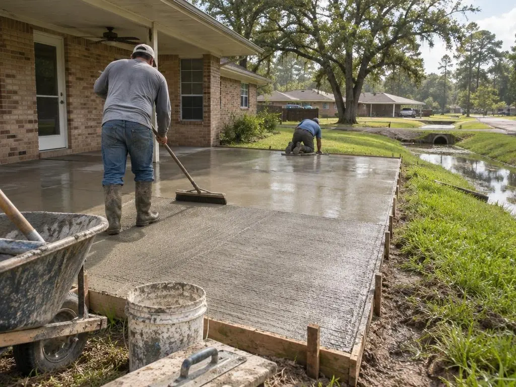 Concrete Patios in Beaumont, TX